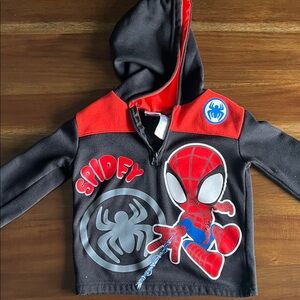 Marvel Black and Red Spidey Hoodie